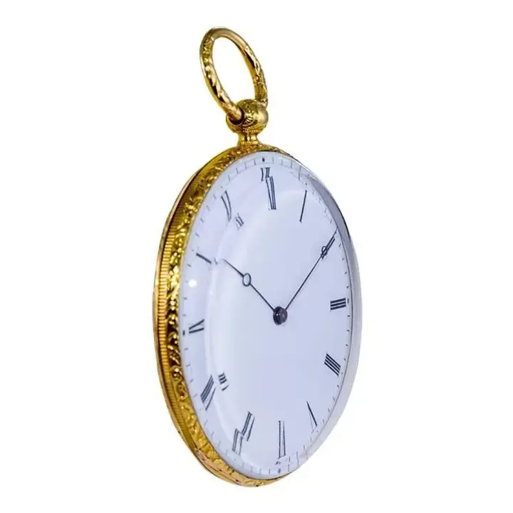 Gorini & Cie. 18 Karat Yellow Gold Pocket Watch – Circa 1840s — عکس ۳ از رکورد آرشیو WatchMuseum