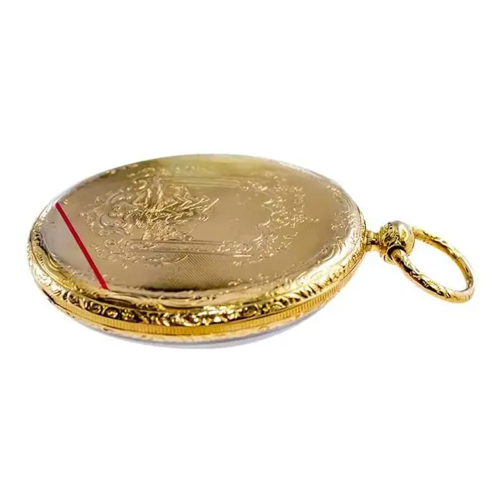 Gorini & Cie. 18 Karat Yellow Gold Pocket Watch – Circa 1840s — عکس ۵ از رکورد آرشیو WatchMuseum