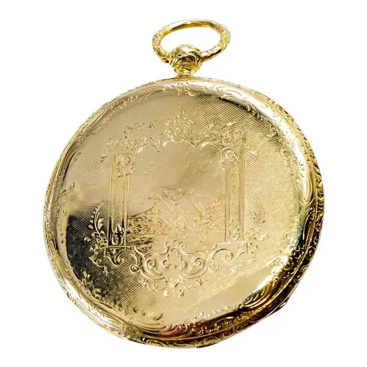Gorini & Cie. 18 Karat Yellow Gold Pocket Watch – Circa 1840s — عکس ۶ از رکورد آرشیو WatchMuseum
