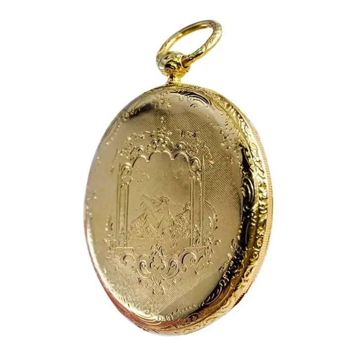 Gorini & Cie. 18 Karat Yellow Gold Pocket Watch – Circa 1840s — عکس ۸ از رکورد آرشیو WatchMuseum