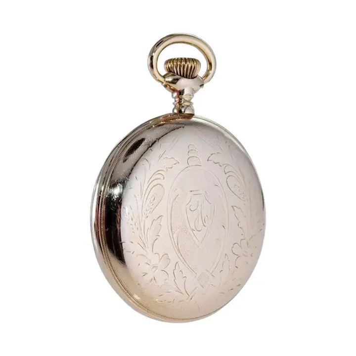 Hamilton Gold Filled Pocket Watch with Kiln Fired Dial – 1916 — عکس ۵ از رکورد آرشیو WatchMuseum