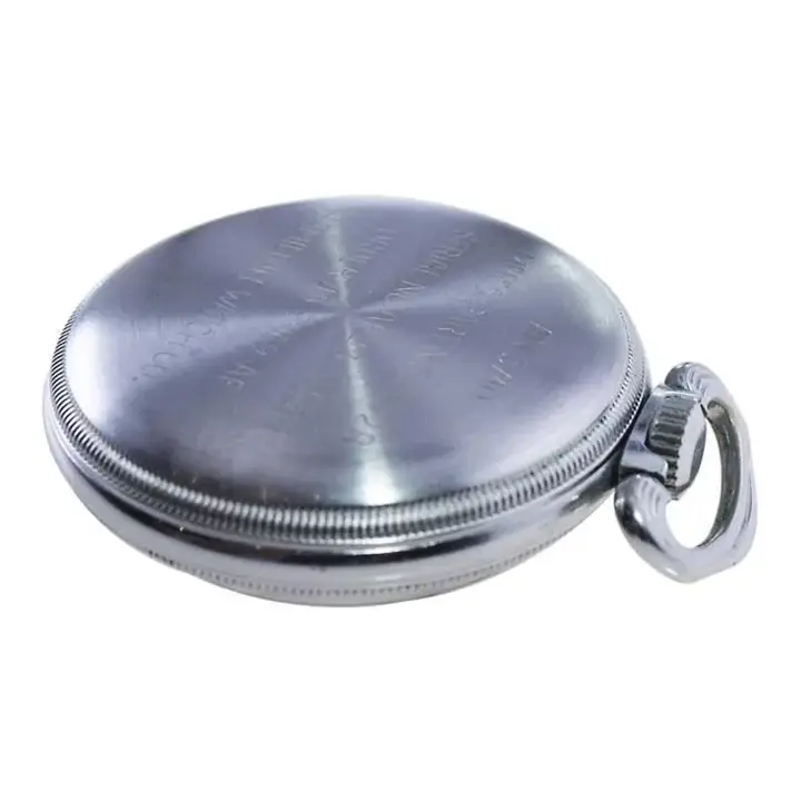 Hamilton Steel Military Timer Pocket Watch – Circa 1940’s — عکس ۴ از رکورد آرشیو WatchMuseum