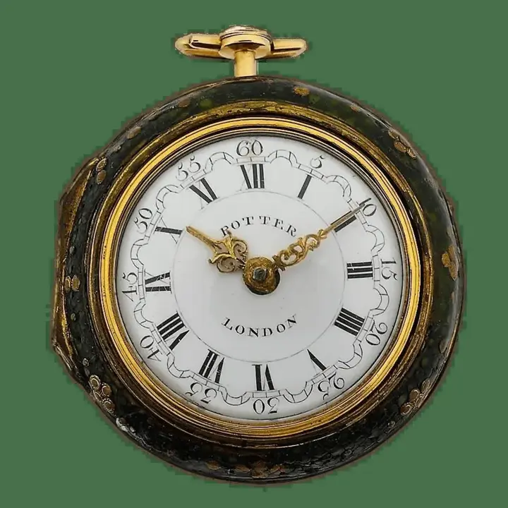 Harry Potter”s Watch London Gold Repousse Verge Fusee – 1791 — عکس ۱ از رکورد آرشیو WatchMuseum