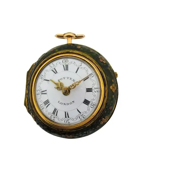 Harry Potter”s Watch London Gold Repousse Verge Fusee – 1791 — عکس ۲ از رکورد آرشیو WatchMuseum