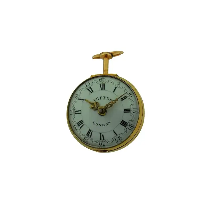 Harry Potter”s Watch London Gold Repousse Verge Fusee – 1791 — عکس ۳ از رکورد آرشیو WatchMuseum