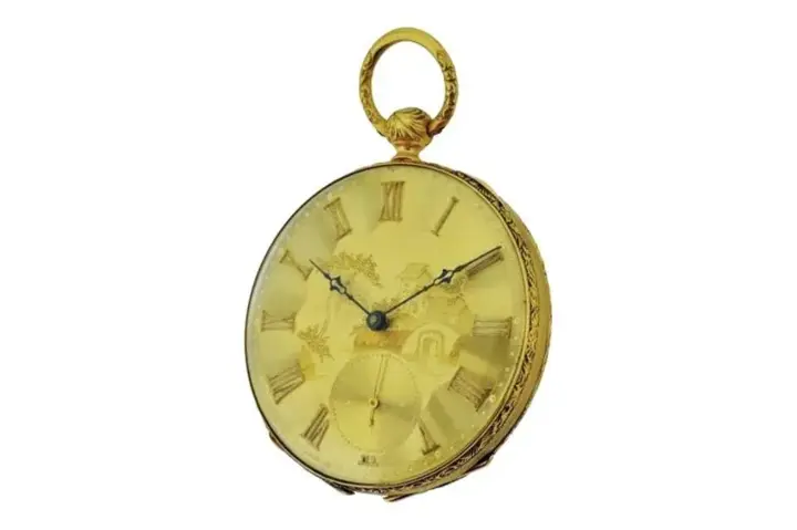 Henri Beguelin 18Kt. Solid Gold High Grade Swiss Pocket Watch – Circa 1840 — عکس ۲ از رکورد آرشیو WatchMuseum