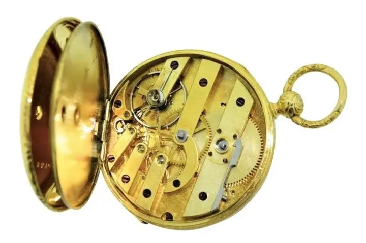 Henri Beguelin 18Kt. Solid Gold High Grade Swiss Pocket Watch – Circa 1840 — عکس ۶ از رکورد آرشیو WatchMuseum