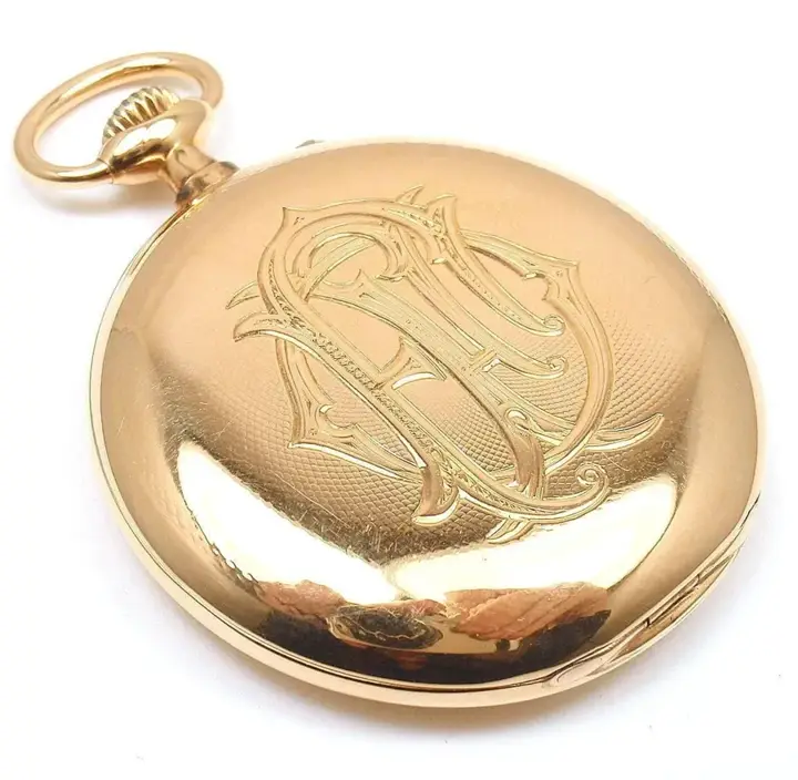 Henry Capt Yellow Gold Chronoautomatic Pocket Watch – 19th Century — عکس ۳ از رکورد آرشیو WatchMuseum