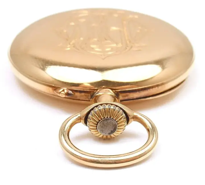 Henry Capt Yellow Gold Chronoautomatic Pocket Watch – 19th Century — عکس ۶ از رکورد آرشیو WatchMuseum