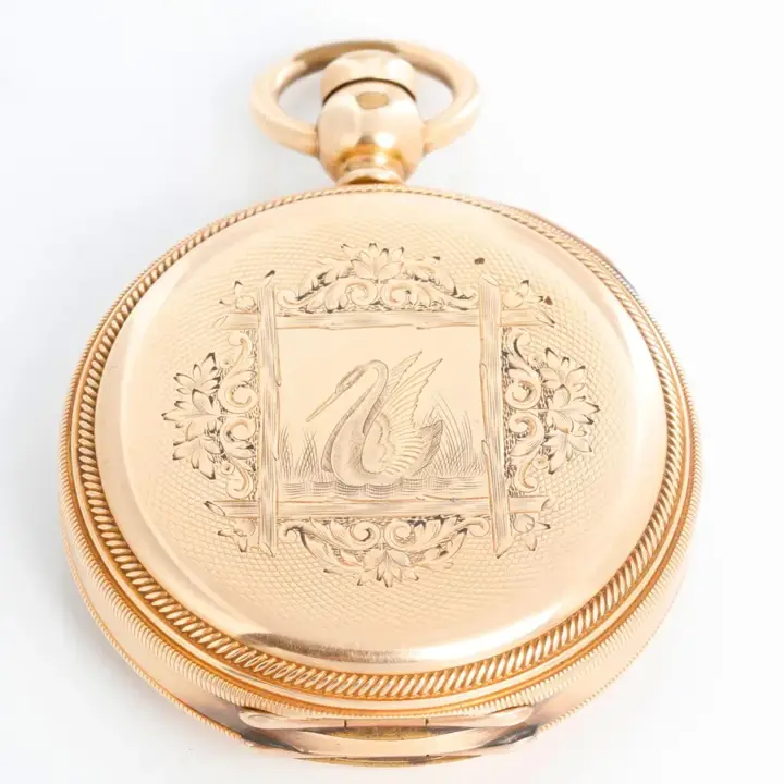 Illinois Watch Co. Currier Gold Filled Pocket Watch – 1880-1881 — عکس ۵ از رکورد آرشیو WatchMuseum