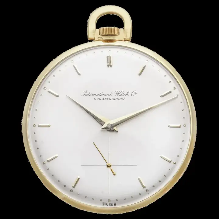 International Watch Company 18kt. yellow gold dress pocket watch – 1960’s — عکس ۱ از رکورد آرشیو WatchMuseum
