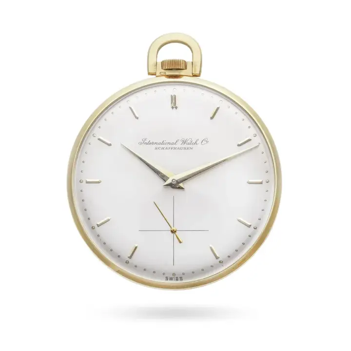 International Watch Company 18kt. yellow gold dress pocket watch – 1960’s — عکس ۲ از رکورد آرشیو WatchMuseum