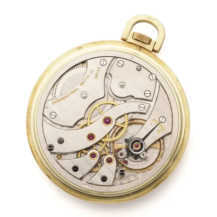 International Watch Company 18kt. yellow gold dress pocket watch – 1960’s — عکس ۸ از رکورد آرشیو WatchMuseum