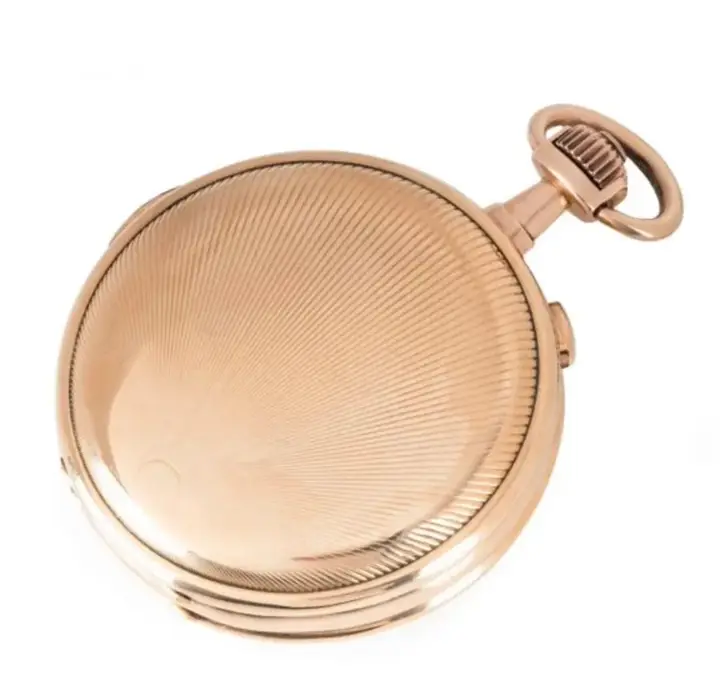 Invicta 14CT Rose Gold Minute Repeated Chronograph Pocket Watch – 1890 — عکس ۵ از رکورد آرشیو WatchMuseum
