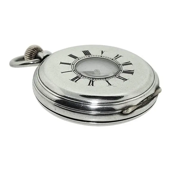 J.W. Benson Sterling Silver Pocket Watch – Circa 1890s — عکس ۳ از رکورد آرشیو WatchMuseum