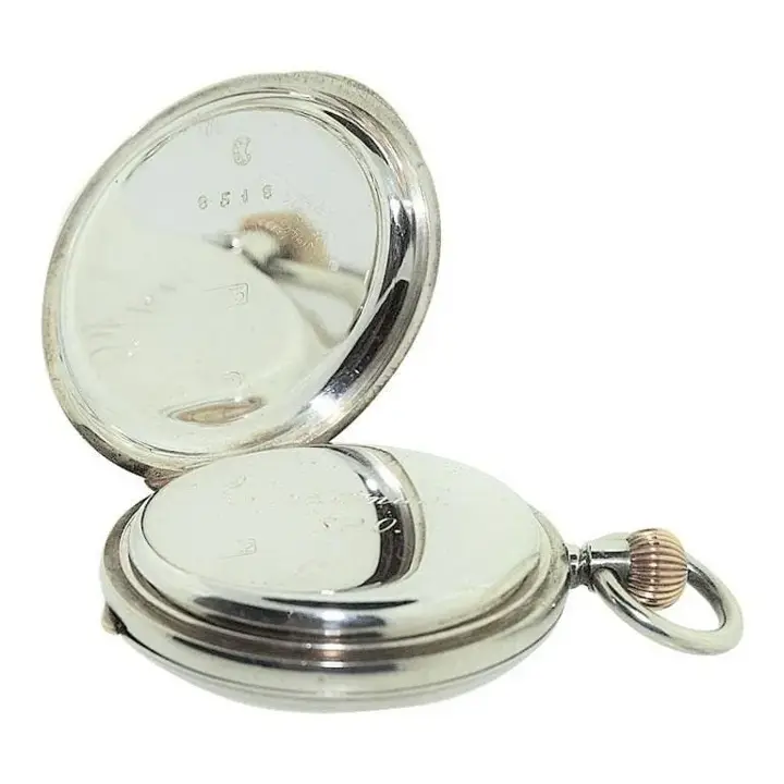 J.W. Benson Sterling Silver Pocket Watch – Circa 1890s — عکس ۸ از رکورد آرشیو WatchMuseum