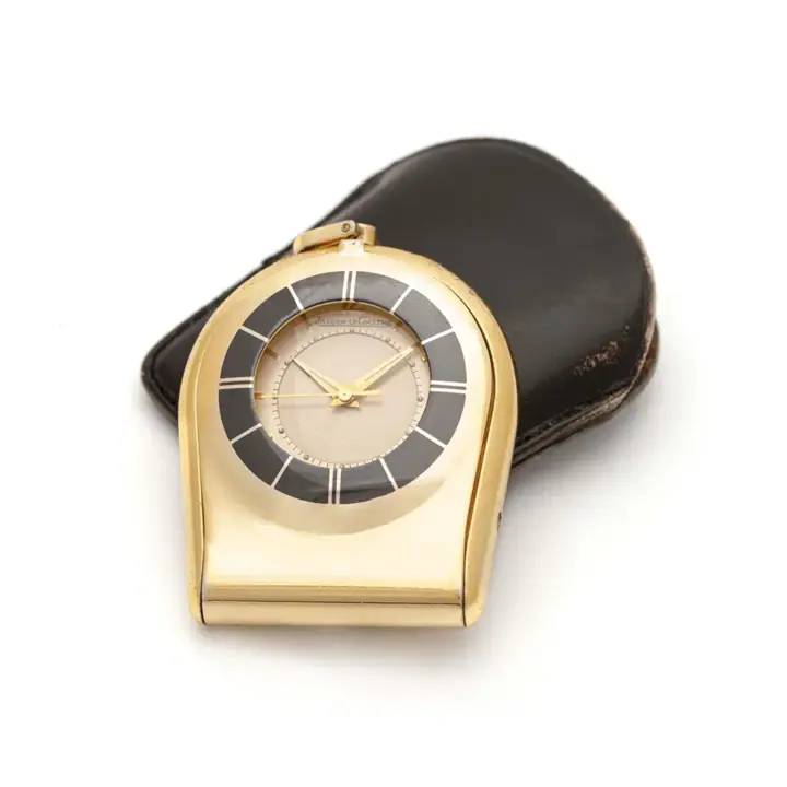 Jaeger-LeCoultre. Gold-plated metal pocket watch – Late 20th Century — عکس ۵ از رکورد آرشیو WatchMuseum