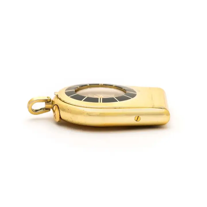 Jaeger-LeCoultre. Gold-plated metal pocket watch – Late 20th Century — عکس ۷ از رکورد آرشیو WatchMuseum