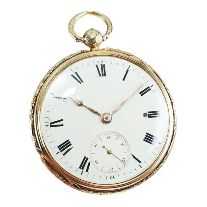 Jean-Antoine Lepine Rose Gold Ruby Cylinder French – Circa 1780 — عکس ۳ از رکورد آرشیو WatchMuseum
