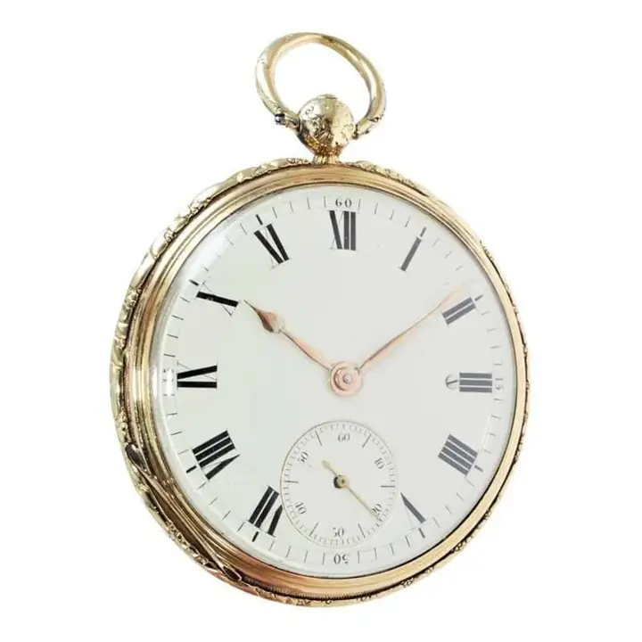Jean-Antoine Lepine Rose Gold Ruby Cylinder French – Circa 1780 — عکس ۴ از رکورد آرشیو WatchMuseum