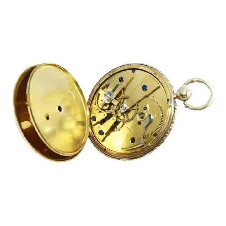 Jean-Antoine Lepine Rose Gold Ruby Cylinder French – Circa 1780 — عکس ۸ از رکورد آرشیو WatchMuseum