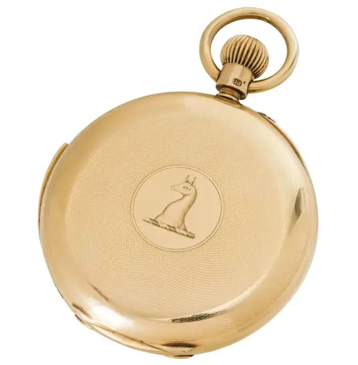 John Cashmore Yellow Gold Half Quarter Repeater Pocket Watch – C1893 — عکس ۶ از رکورد آرشیو WatchMuseum