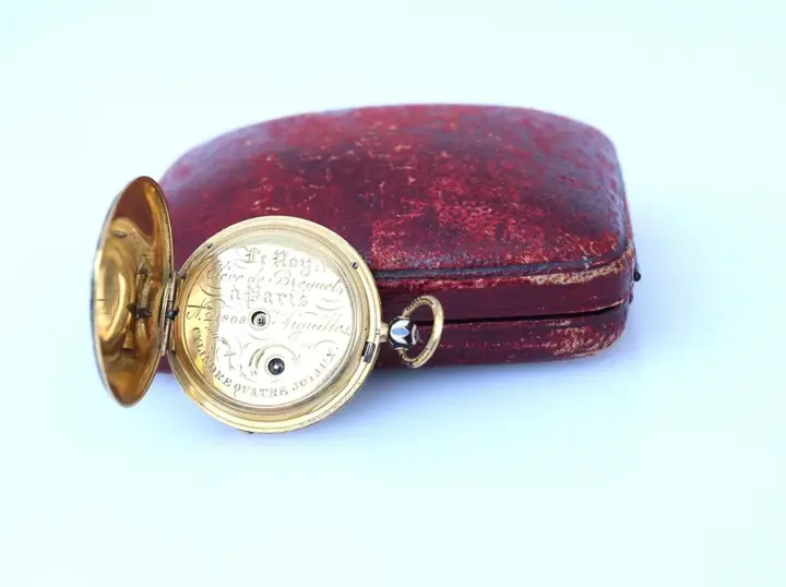 Ladies Pendant Le Roy Enamel Gold French Pocket Watch – 1890 — عکس ۶ از رکورد آرشیو WatchMuseum