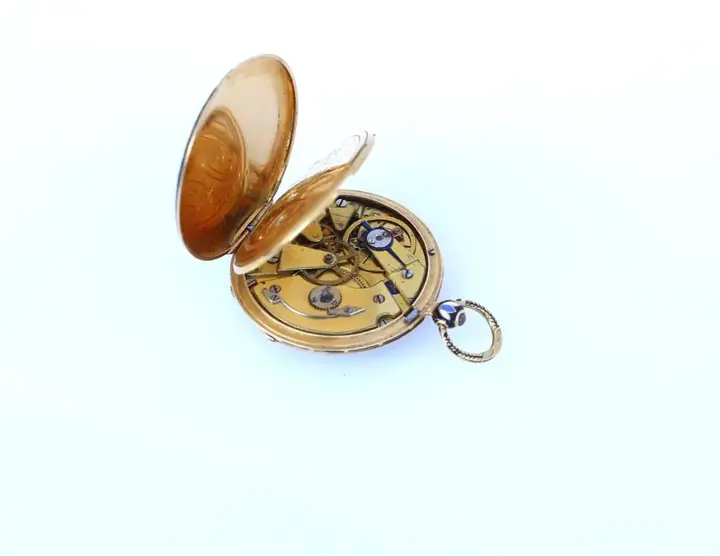 Ladies Pendant Le Roy Enamel Gold French Pocket Watch – 1890 — عکس ۸ از رکورد آرشیو WatchMuseum