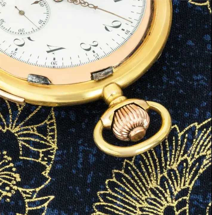 Lever Minute Repeater Chronograph Pocket Watch – C1890 — عکس ۳ از رکورد آرشیو WatchMuseum