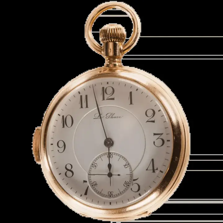 Le Phare 18 Karat Yellow Gold Minute Repeater Pocket Watch – 1890 — عکس ۱ از رکورد آرشیو WatchMuseum