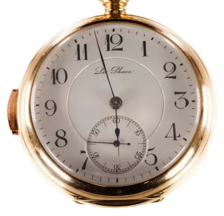 Le Phare 18 Karat Yellow Gold Minute Repeater Pocket Watch – 1890 — عکس ۲ از رکورد آرشیو WatchMuseum