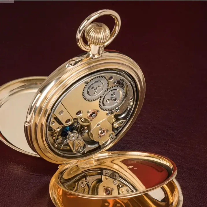 LeCourltre 18CT Gold Minute Repeater PocketWatch – 20th Century — عکس ۴ از رکورد آرشیو WatchMuseum