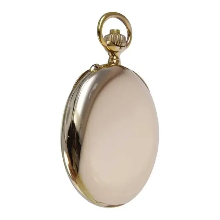 Longines 14kt Yellow Gold Chronograph Pocket Watch – 1920’s — عکس ۸ از رکورد آرشیو WatchMuseum