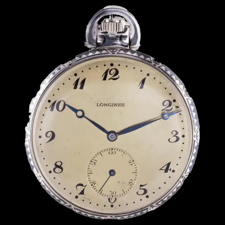 Longines Silver Watch with a Silver Dial by Stern Freres of Patek Philippe – 1915 — عکس ۱ از رکورد آرشیو WatchMuseum