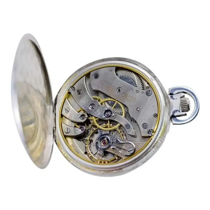 Longines Silver Watch with a Silver Dial by Stern Freres of Patek Philippe – 1915 — عکس ۴ از رکورد آرشیو WatchMuseum