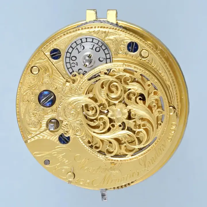 PAINTED DIAL SILVER PAIR CASED VERGE – 1779 — عکس ۴ از رکورد آرشیو WatchMuseum