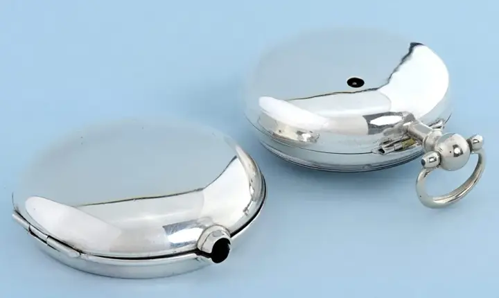 PAINTED DIAL SILVER PAIR CASED VERGE – 1800 — عکس ۲ از رکورد آرشیو WatchMuseum