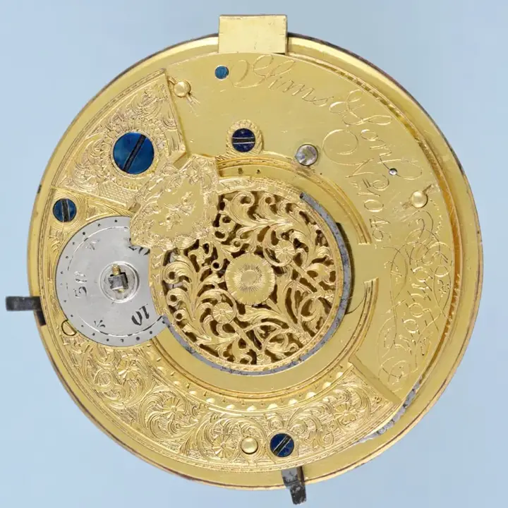 PAINTED DIAL SILVER PAIR CASED VERGE – 1800 — عکس ۳ از رکورد آرشیو WatchMuseum