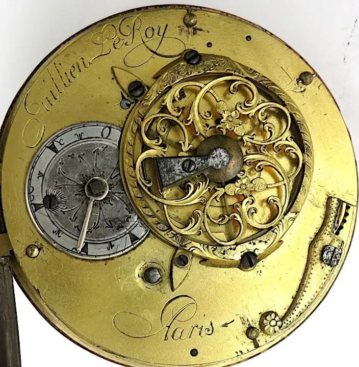Paris Ottoman verge Pocket Watch – C1790 — عکس ۷ از رکورد آرشیو WatchMuseum