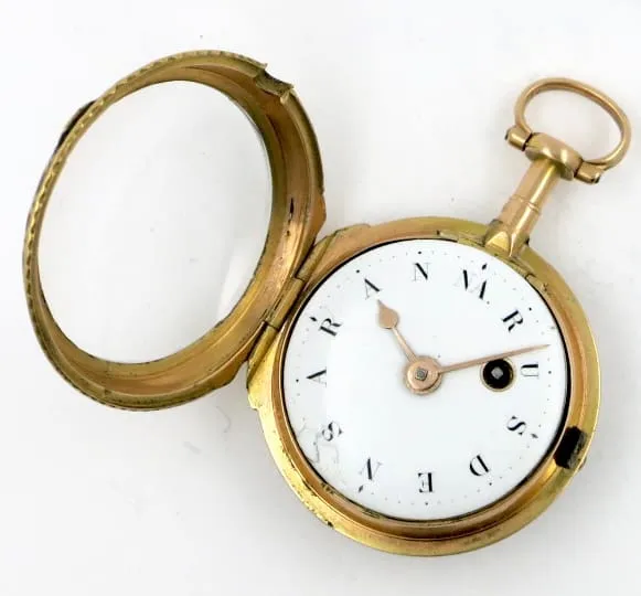Paris verge in a gold and enamel case – C1790 — عکس ۵ از رکورد آرشیو WatchMuseum