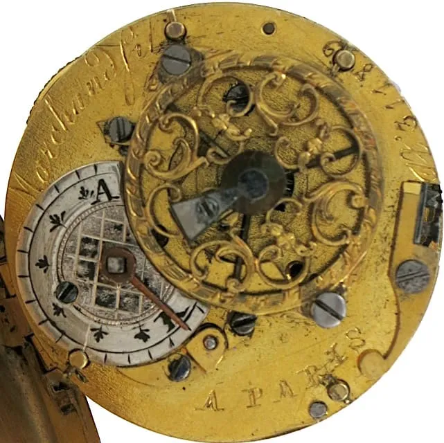 Paris verge in a gold and enamel case – C1790 — عکس ۸ از رکورد آرشیو WatchMuseum