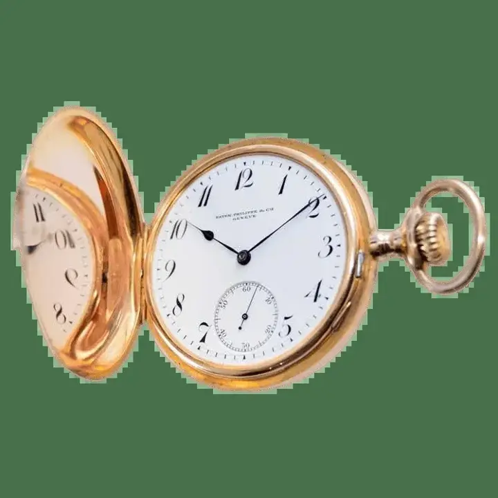 Patek Philippe 18Kt. Pocket Watch with Flawless Enamel Dial ca – 1906 — عکس ۱ از رکورد آرشیو WatchMuseum