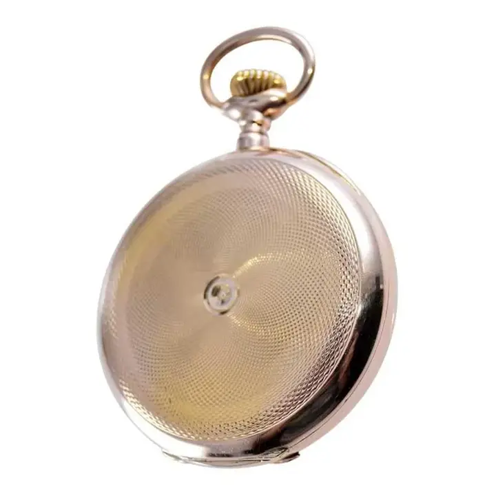 Patek Philippe 18Kt. Pocket Watch with Flawless Enamel Dial ca – 1906 — عکس ۷ از رکورد آرشیو WatchMuseum