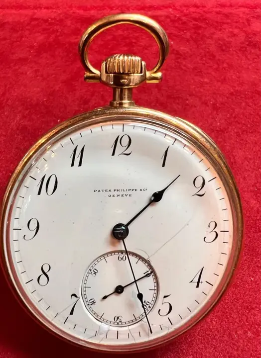 Patek Philippe 18k Gold Pocket Watch – 1860 — عکس ۷ از رکورد آرشیو WatchMuseum