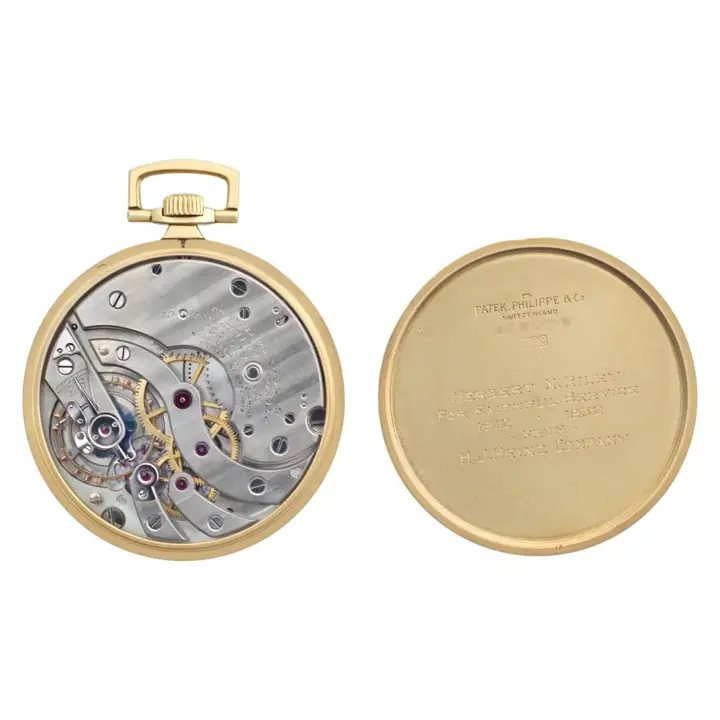 Patek Philippe Pocket Watch 18k High Polish Yellow Gold – 1926 — عکس ۳ از رکورد آرشیو WatchMuseum
