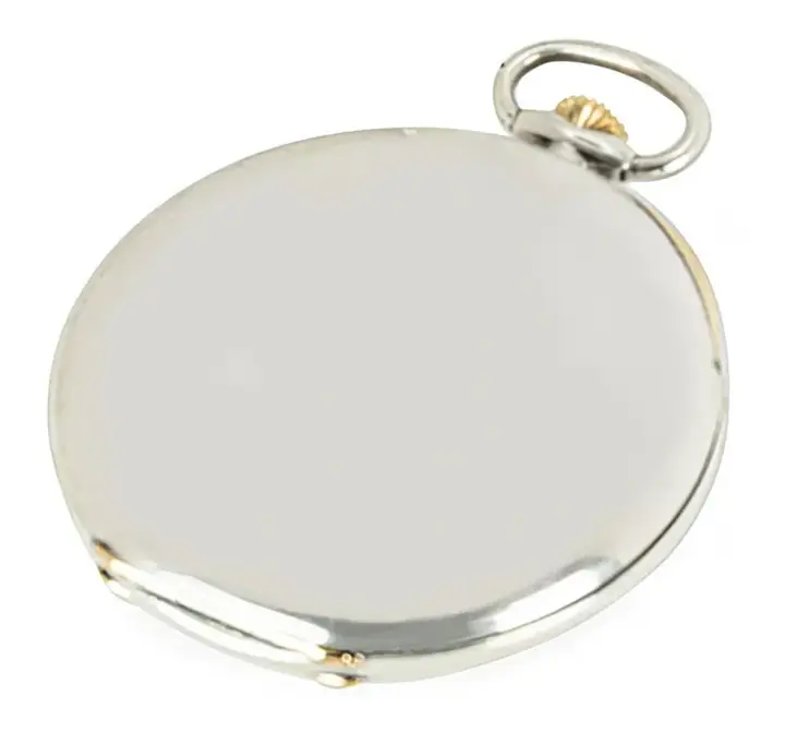 Patek Philippe Sliver & Gold DressPocket Watch – C1920 — عکس ۶ از رکورد آرشیو WatchMuseum