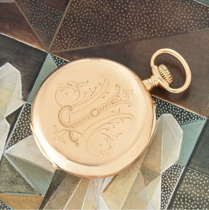 Patek Philippe Rose Gold Pocket Watch – C1900s — عکس ۶ از رکورد آرشیو WatchMuseum