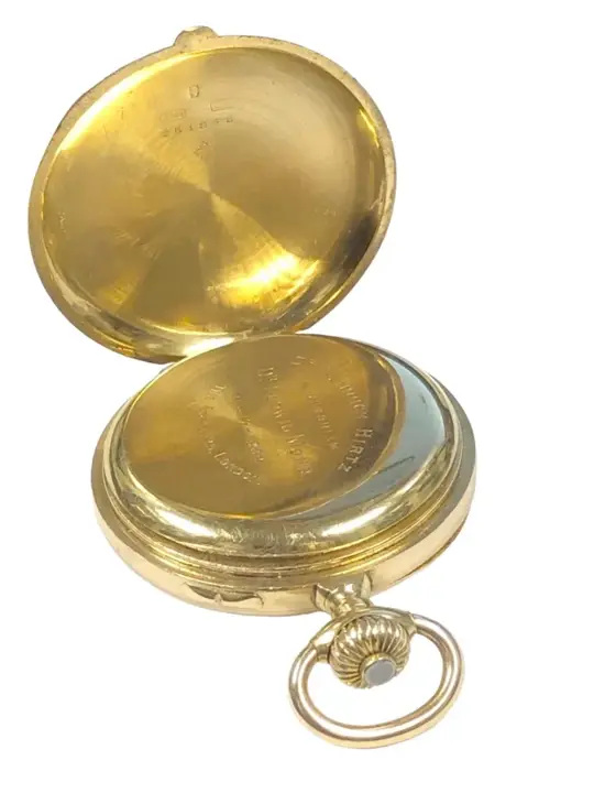 Patek Philippe Yellow Gold Chronograph Pocket Watch – 1909 — عکس ۵ از رکورد آرشیو WatchMuseum