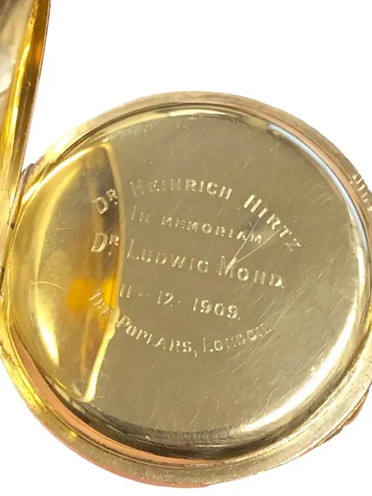 Patek Philippe Yellow Gold Chronograph Pocket Watch – 1909 — عکس ۶ از رکورد آرشیو WatchMuseum