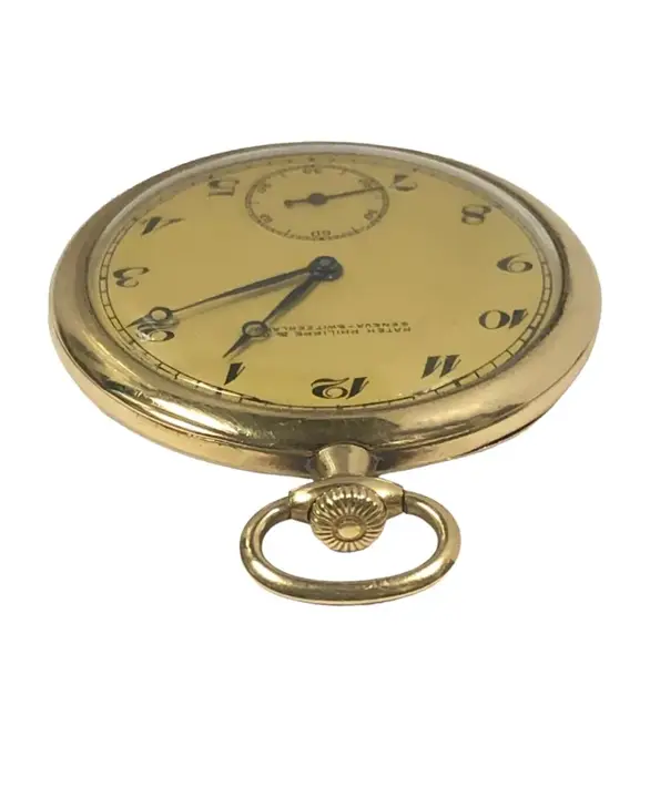 Patek Philippe Yellow Gold Pocket Watch – 1920s — عکس ۲ از رکورد آرشیو WatchMuseum